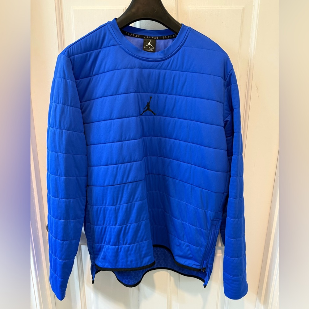 Jordan Men's Vibrant Blue Puffer Jacket